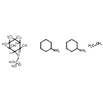 structure of CAS# 103529-92-6, Cyclohexanamine, Ethane, (2,3,4,5,6-Pentahydroxycyclohexyl) Dihydrogen Phosphate;myo-Inositol 2-monophosphate bis(cyclohexylammonium) salt