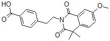 CAS#: 103625-42-9， 4-[2-(7-Methoxy-4,4-dimethyl-1,3-dioxo-isoquinolin-2-yl)ethyl]benzoic acid