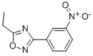 structure of CAS# 10364-69-9, 5-Ethyl-3-(3-Nitrophenyl)-1,2,4-Oxadiazole