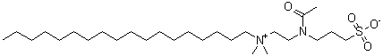 CAS#: 103683-19-8， 3-(Acetyl{2-[Dimethyl(Octadecyl)Ammonio]Ethyl}Amino)-1-Propanesulfonate