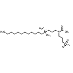 CAS#: 103683-20-1， 3-(Acetyl{3-[Dodecyl(Dimethyl)Ammonio]Propyl}Amino)-1-Propanesulfonate
