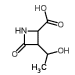 CAS#: 103700-14-7， 3-(1-Hydroxyethyl)-4-Oxo-Azetidine-2-Carboxylic Acid