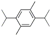 structure of CAS# 10375-96-9, 1,4-Dimethyl-2,5-Di(Propan-2-Yl)Benzene;1,4-Diisopropyl-2,5-Dimethyl-Benzene;1,4-Diisopropyl-2,5-Dimethylbenzene;1,4-Dimethyl-2,5-Bis(1-Methylethyl)Benzene