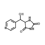 CAS#: 103752-63-2， 5-[Hydroxy(4-Pyridinyl)Methyl]-2,4-Imidazolidinedione