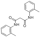 structure of CAS# 10378-79-7, N1,N3-Bis(2-Methylphenyl)-Propanediamide;St5449097;Zinc00406028