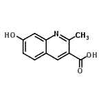 CAS#: 103853-86-7， 7-Hydroxy-2-Methyl-3-Quinolinecarboxylic Acid
