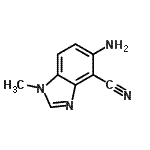 CAS#: 103884-26-0， 5-Amino-1-Methyl-1H-Benzimidazole-4-Carbonitrile