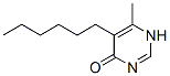 CAS#: 103980-65-0， 5-Hexyl-6-Methyl-1H-Pyrimidin-4-One