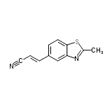 CAS#: 103983-98-8， (2E)-3-(2-Methyl-1,3-Benzothiazol-5-Yl)Acrylonitrile