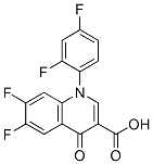 CAS#: 103995-01-3， 1-(2,4-Difluorophenyl)-6,7-Difluoro-1,4-Dihydro-4-Oxoquinoline-3-Carboxylic Acid