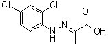 CAS#: 103998-84-1， (2E)-2-[(2,4-Dichlorophenyl)Hydrazono]Propanoic Acid