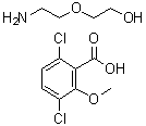 CAS#: 104040-79-1， 2-(2-Aminoethoxy)Ethanol,3,6-Dichloro-2-Methoxy-Benzoic Acid