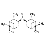 CAS#: 104114-70-7， Bromo[(1R,2S,3R,5R)-2,6,6-Trimethylbicyclo[3.1.1]Hept-3-Yl][(1S,2R,3S,5S)-2,6,6-Trimethylbicyclo[3.1.1]Hept-3-Yl]Borane