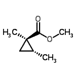CAS#: 104131-70-6， Methyl (1R,2R)-1,2-Dimethylcyclopropanecarboxylate