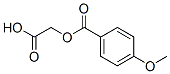 CAS#: 10414-68-3， ((4-Methoxybenzoyl)Oxy)Acetic Acid