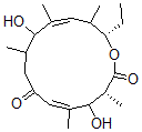CAS#: 104169-51-9， (3R,5E,11E,14S)-14-Ethyl-4,10-Dihydroxy-3,5,9,11,13-Pentamethyl-1-Oxacyclotetradeca-5,11-Diene-2,7-Dione