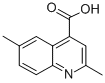 structure of CAS# 104175-33-9, 2,6-Dimethylquinoline-4-Carboxylate;2,6-Dimethyl-4-Quinolinecarboxylate;2,6-Dimethylcinchoninate;Zinc00286140