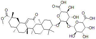 CAS#: 104191-95-9， Glycyrrhizic acid methyl ester