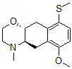 CAS#: 104195-17-7， (4aR,10aR)-6-Methoxy-4-Methyl-9-Methylsulfanyl-2,3,4a,5,10,10a-Hexahydronaphtho[2,3-b][1,4]Oxazine