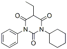 CAS#: 1042-85-9， 1-Cyclohexyl-5-Ethyl-3-Phenyl-1,3-Diazinane-2,4,6-Trione