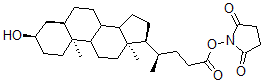 CAS#: 104211-94-1， (2,5-Dioxopyrrolidin-1-Yl) (4R)-4-[(3R,5R,10S,13R,17S)-3-Hydroxy-10,13-Dimethyl-2,3,4,5,6,7,8,9,11,12,14,15,16,17-Tetradecahydro-1H-Cyclopenta[a]Phenanthren-17-Yl]Pentanoate