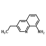 CAS 登录号：104215-99-8， 3-乙基-8-喹啉胺