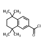 CAS#: 104224-50-2， 5,5,8,8-Tetramethyl-5,6,7,8-Tetrahydro-2-Naphthalenecarbonyl Chloride