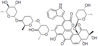 CAS#: 104443-44-9， Urdamycin D