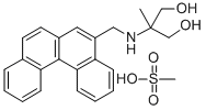 CAS#: 104500-15-4， 2-((Benzo(c)phenanthren-5-ylmethyl)amino)-2-methyl-1,3-propanediol methanesulfonate