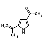 CAS#: 104508-45-4， 1-(5-Isopropenyl-1H-Pyrrol-3-Yl)Ethanone
