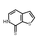 CAS#: 104587-44-2， Thieno[2,3-c]Pyridine-7(6H)-Thione