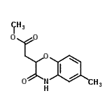 CAS#: 104662-85-3， Methyl (6-Methyl-3-Oxo-3,4-Dihydro-2H-1,4-Benzoxazin-2-Yl)Acetate