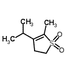 CAS#: 104664-82-6， 4-Isopropyl-5-Methyl-2,3-Dihydrothiophene 1,1-Dioxide