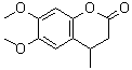 CAS#: 104665-63-6， 6,7-Dimethoxy-4-Methyl-2-Chromanone