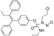 CAS#: 104691-78-3， 1-(2-Chloroethyl)-3-[2-[4-[(Z)-1,2-Di(Phenyl)But-1-Enyl]Phenoxy]Ethyl]-1-Nitrosourea