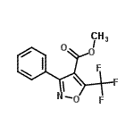 CAS#: 104721-33-7， Methyl 3-Phenyl-5-(Trifluoromethyl)-1,2-Oxazole-4-Carboxylate