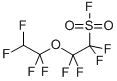 structure of CAS# 104729-49-9, 1,1,2,2-Tetrafluoro-2-(1,1,2,2-Tetrafluoroethoxy)-Ethanesulfonyl fluoride;ETHANESULFONYL FLUORIDE, 1,1,2,2-TETRAFLUORO-2-(1,1,2,2-TETRAFLUOROETHOXY)-;1,1,2,2-TETRAFLUORO-2-(1,1,2,2-TETRAFLUOROETHOXY)ETHANESULPHONYL FLUORIDE;5H-3-OXA-OCTAFLUOROPENTANOSULFONYL FLUORIDE