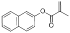 structure of CAS# 10475-46-4, 2-Methyl-2-Propenoicacid 2-Naphthalenyl Ester;2-Naphthyl 2-Methylprop-2-Enoate;2-Methylprop-2-Enoic Acid 2-Naphthyl Ester;2-Methylacrylic Acid 2-Naphthyl Ester