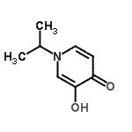 CAS#: 104764-53-6， 3-Hydroxy-1-Isopropyl-4(1H)-Pyridinone