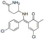 CAS#: 104775-04-4， 4-[[(E)-(3-Chloro-5-Methyl-6-Oxo-1-Cyclohexa-2,4-Dienylidene)-(4-Chlorophenyl)Methyl]Amino]Pentanamide