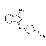 CAS#: 104830-22-0， (1Z)-1-[(4-Methoxyphenyl)Imino]-1H-Isoindol-3-Amine