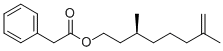 CAS#: 10486-14-3, Benzeneacetic Acid (3S)-3,7-Dimethyl-7-Octen-1-Yl Ester