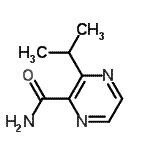 CAS#: 104893-55-2， 3-Isopropyl-2-Pyrazinecarboxamide
