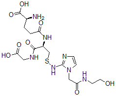 CAS#: 104939-14-2， (2S)-2-Amino-5-[[(2R)-1-(Carboxymethylamino)-3-[[1-[2-(2-Hydroxyethylamino)-2-Oxoethyl]Imidazol-2-Yl]Amino]Sulfanyl-1-Oxopropan-2-Yl]Amino]-5-Oxopentanoic Acid