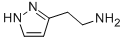 structure of CAS# 105-20-4, 2-(3-Pyrazolyl)ethylamine dihydrochloride;2-(2H-Pyrazol-3-Yl)Ethylamine Dihydrochloride;3,5-Beta-Pyrazoleethylamine Dihydrochloride;3-(2-Aminoethyl)Pyrazole Dihydrochloride