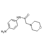 CAS#: 105076-76-4， N-(4-Aminophenyl)-2-(4-Morpholinyl)Acetamide