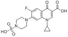 CAS#: 105093-21-8， 1-Cyclopropyl-6-Fluoro-4-Oxo-7-(4-Sulfopiperazin-1-Yl)Quinoline-3-Carboxylic Acid