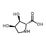 CAS#: 105118-17-0， (2R,3S,4R)-3,4-Dihydroxypyrrolidine-2-Carboxylic Acid
