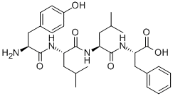 CAS#: 105129-01-9， (2S)-2-[[(2S)-2-[[(2S)-2-Amino-3-(4-Hydroxyphenyl)Propanoyl]Amino]-4-Methylpentanoyl]Amino]-N-[(2S)-1-Amino-1-Oxo-3-Phenylpropan-2-Yl]-4-Methylpentanamide