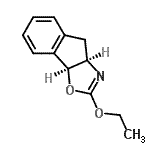 CAS#: 105158-68-7， (3aR,8bS)-2-ethoxy-4,8b-dihydro-3aH-indeno[2,1-d]oxazole